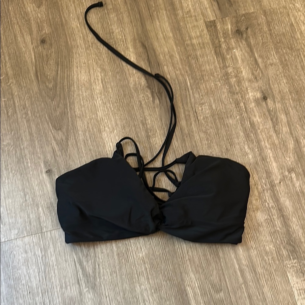 Black Women's Swim Top